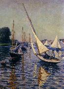 Gustave Caillebotte Regatta at Argenteuil Germany oil painting artist